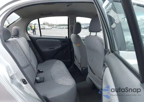 2000 Toyota Echo z USA, uszkodzony, nr VIN JTDBT1234Y0083425